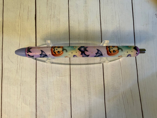 Halloween Theme Pen- Purple Ink