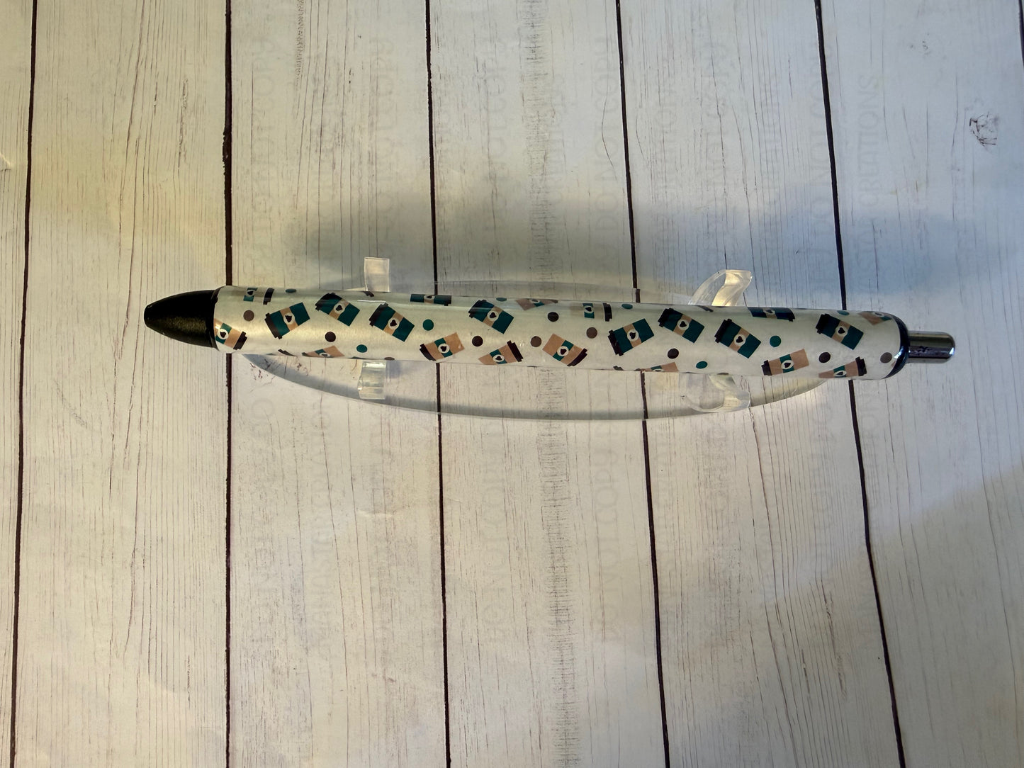 Coffee-Inspired Epoxy Pen