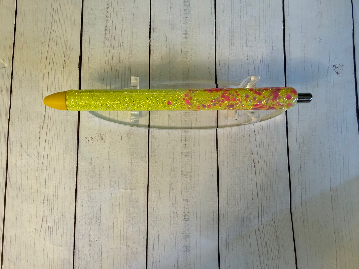 Glitter Ombre Epoxy Pen - Sparkly Gradient Writing Instrument