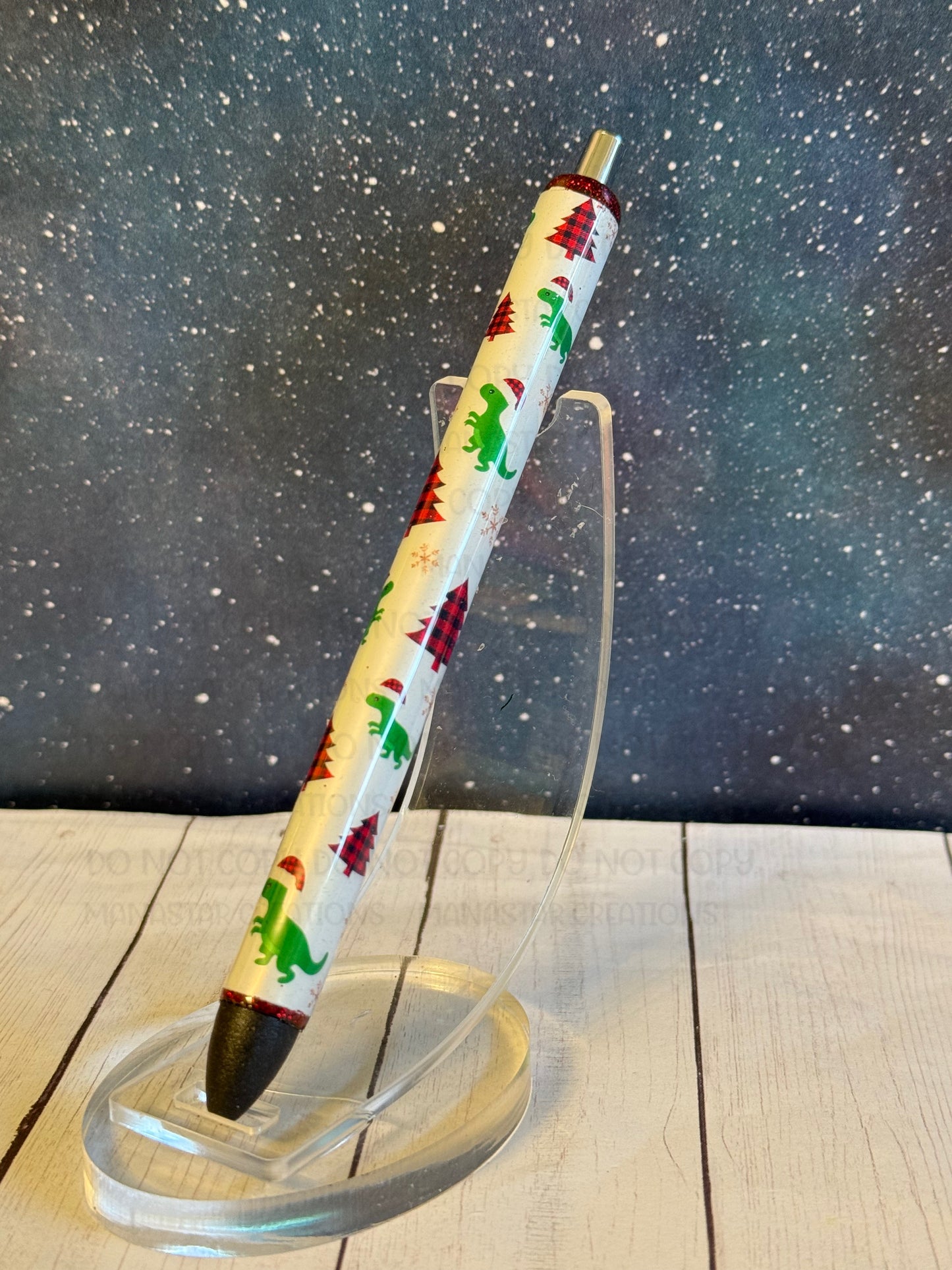 Christmas Dino Pen