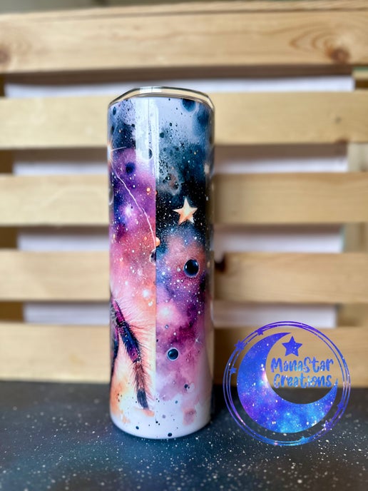 Galaxy Jumping Spider- 20oz Sublimation Tumbler