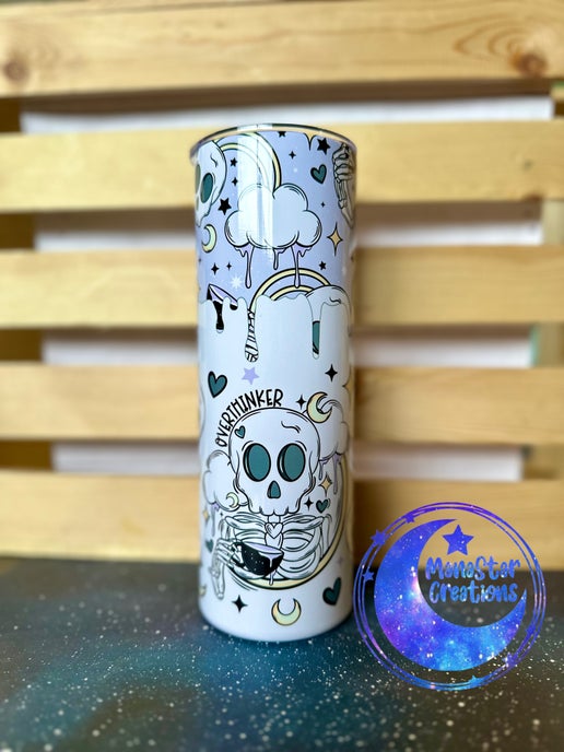 Overthinker- 20oz Sublimation Tumbler