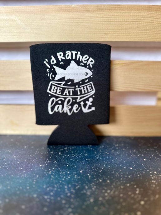 I'd Rather Be at the Lake Can Sleeve – Perfect for Relaxing by the Water