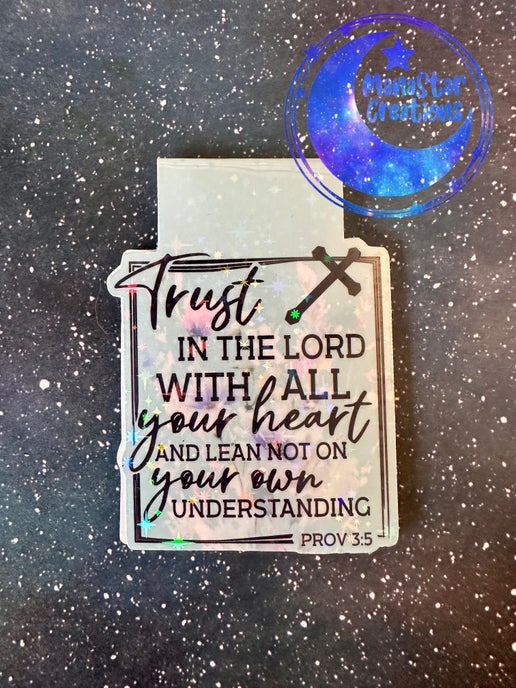 Trust in the Lord Magnetic Bookmark – Faith-Inspired Page Holder
