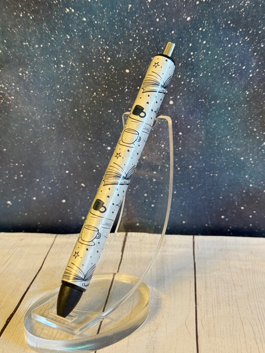 Books & Coffee Pen