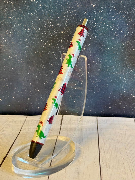 Christmas Dino Pen