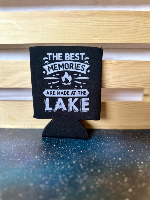 The Best Memories Are Made at the Lake can Sleeve-