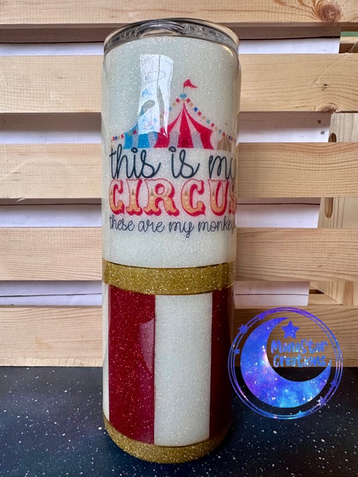 20oz Circus Tumbler