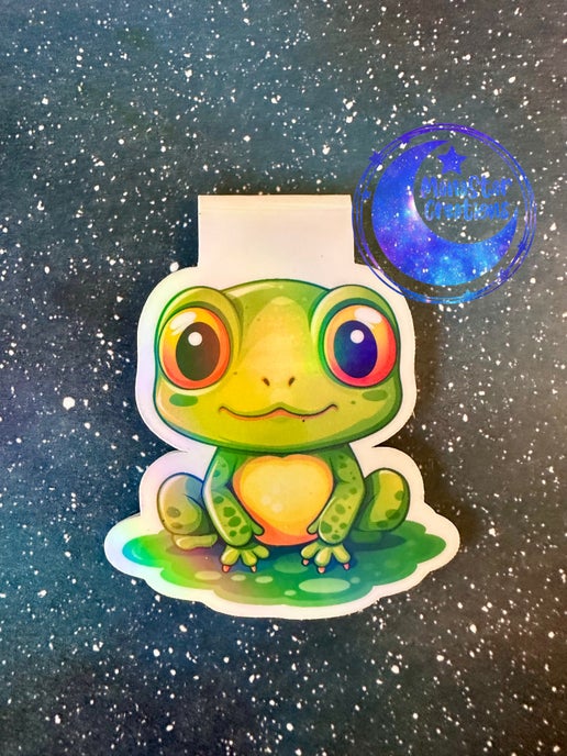 Frog Magnetic Bookmark – A Hoppy Little Page Holder!