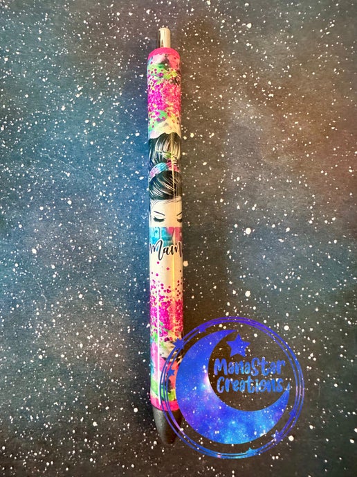Inked Mama Epoxy Pen – Tattoo Lover’s Inspired Writing Tool (Black Ink)