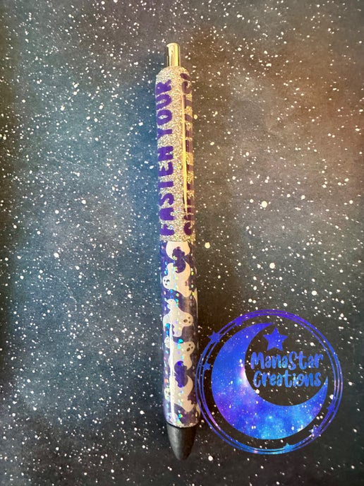 Fasten Your Sheetbelts: The Split Ghost Epoxy Pen (Black Ink)