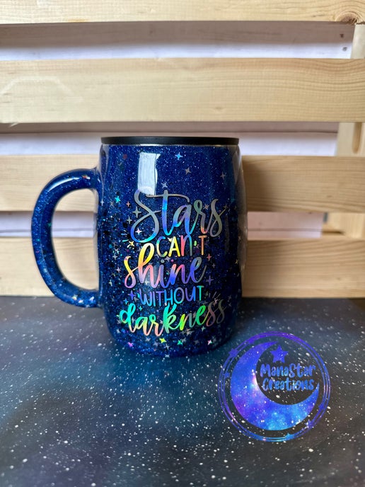 Stars Can’t Shine Without Darkness: 14oz Epoxy Mug