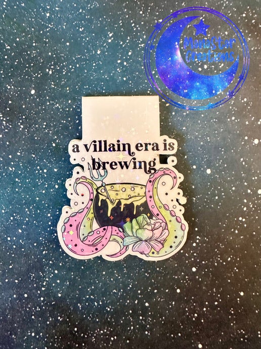 Villain Era is Brewing Magnetic Bookmark – A Wickedly Fun Page Holder!